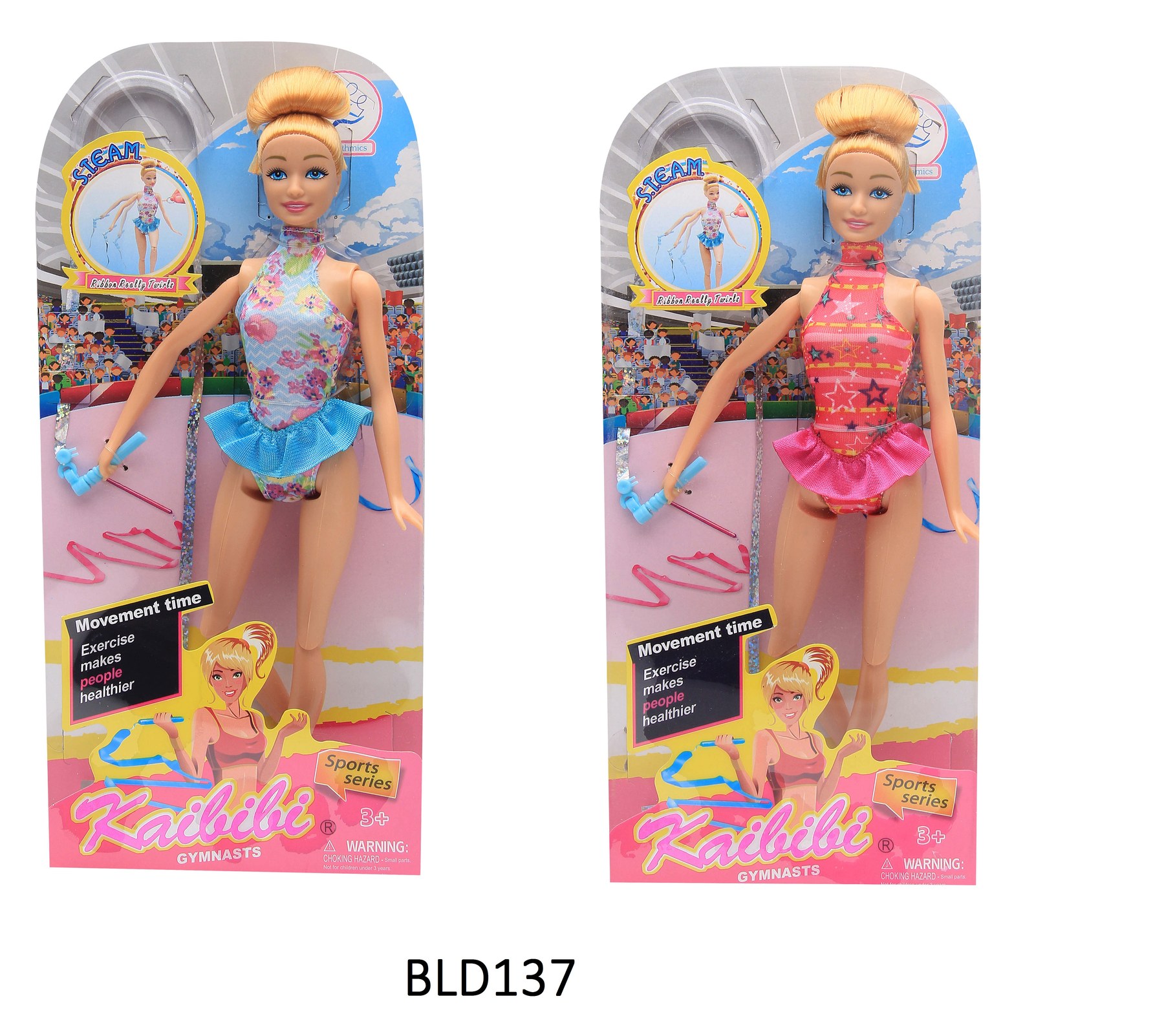11.5-inch Kaibibi Doll Ribbon Gymnastics Theme BLD137