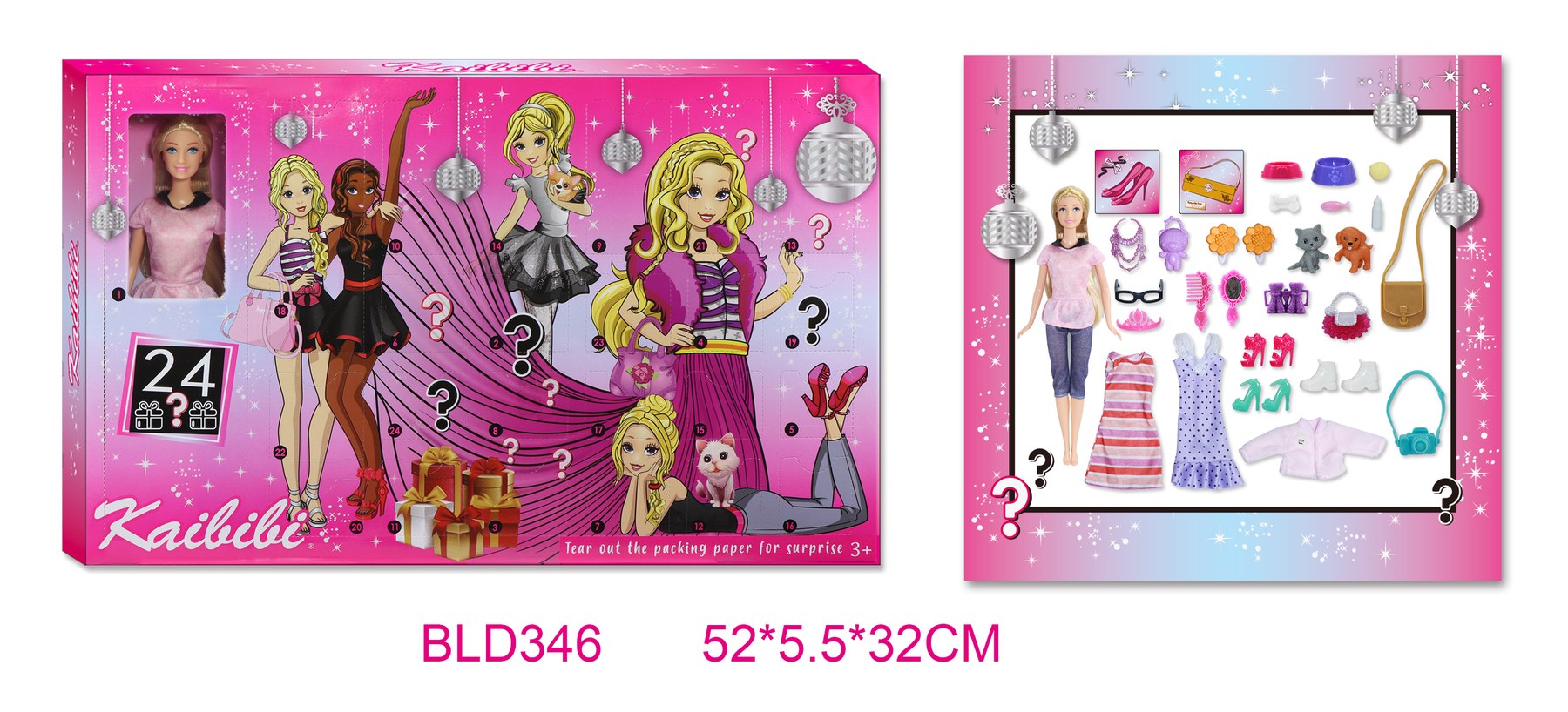 11.5 inch Solid Body Kaibibi Surprise Box BLD346