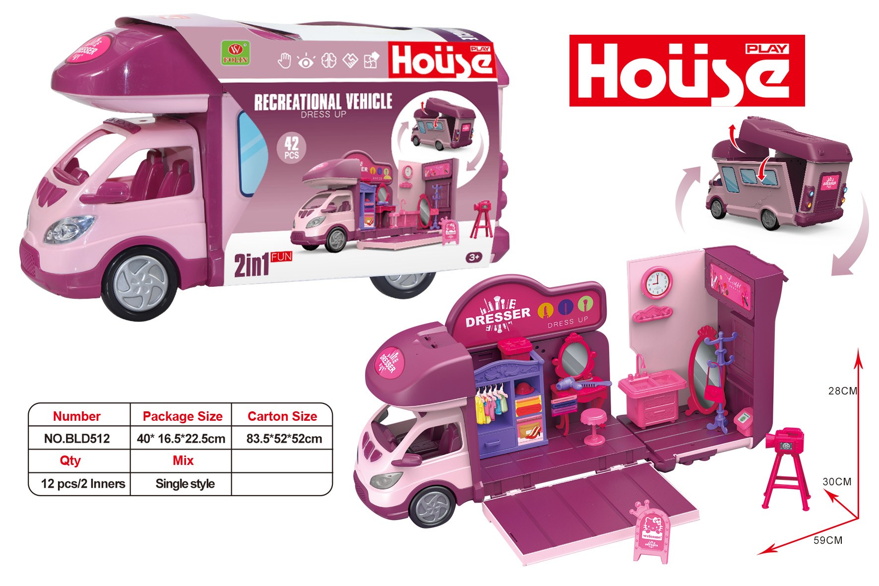Scene RV - Makeup Theme (No Function) BLD512