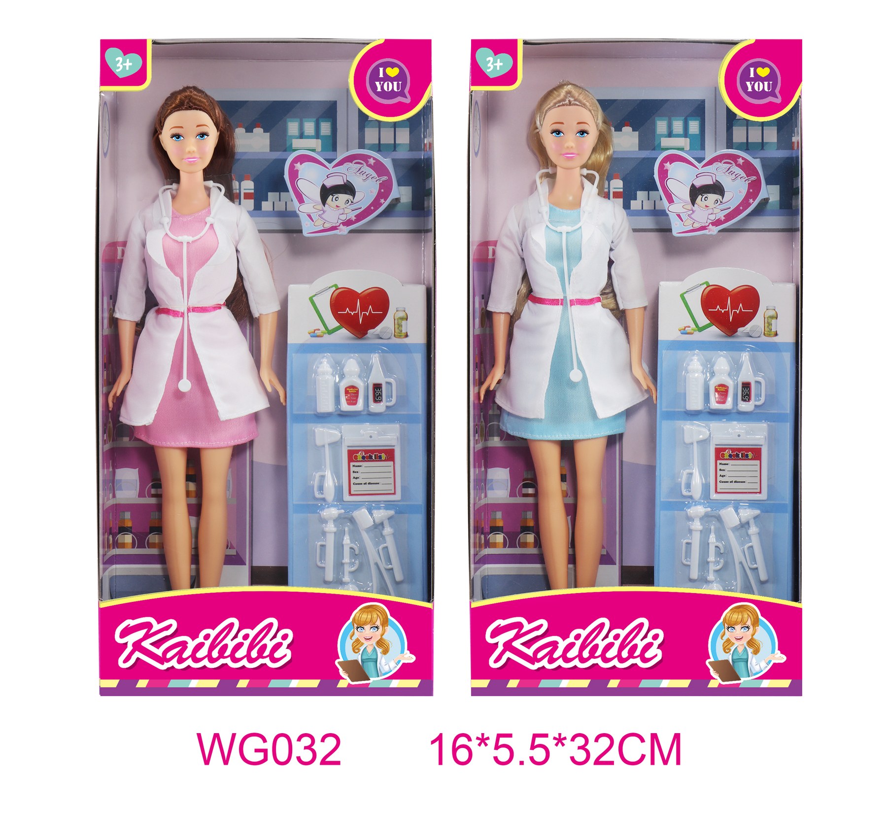 11.5-inch Kaibibi Doll Doctor Theme WG032