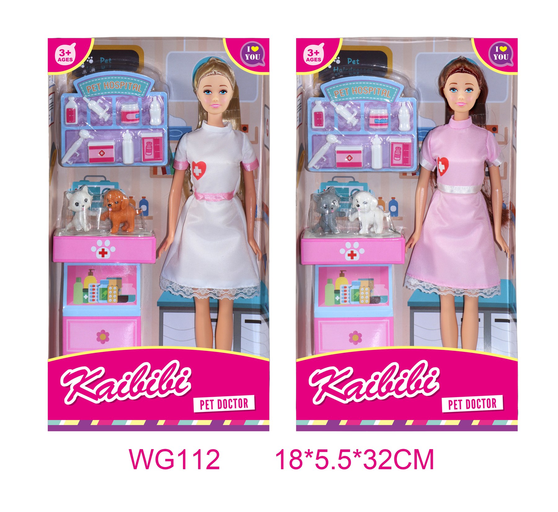 11.5-inch Kaibibi Pet Doctor Theme WG112