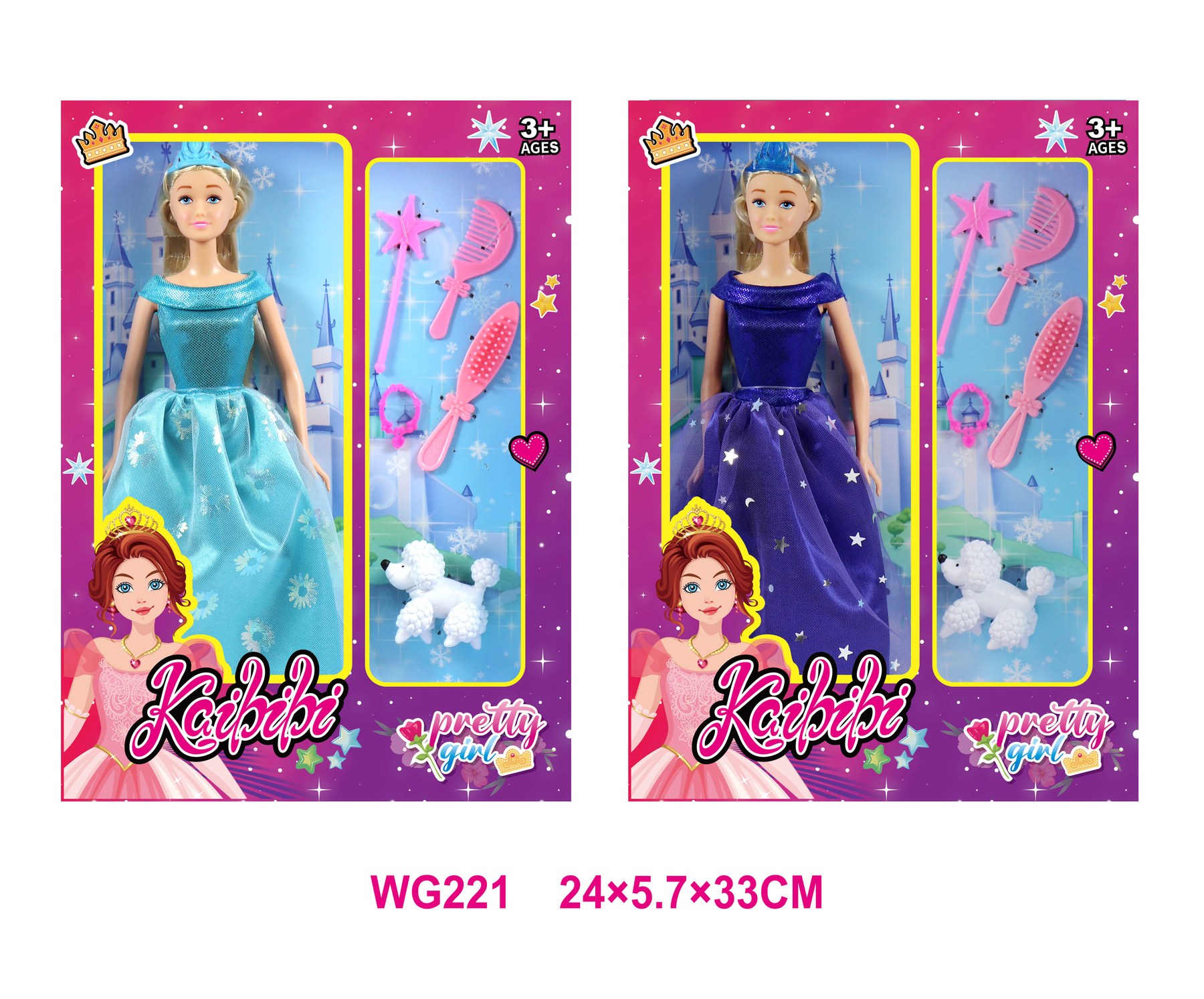 11.5 Inch Kaibibi Doll Dress Theme WG221
