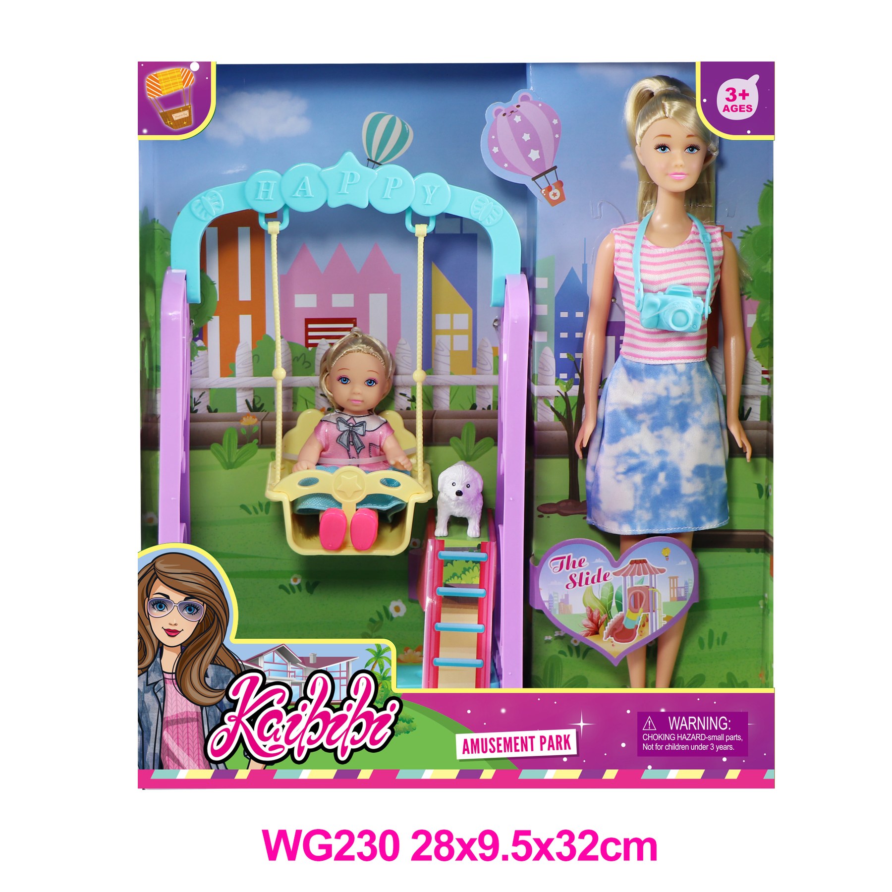 11.5-inch Kaibibi Doll Amusement Park Theme WG230