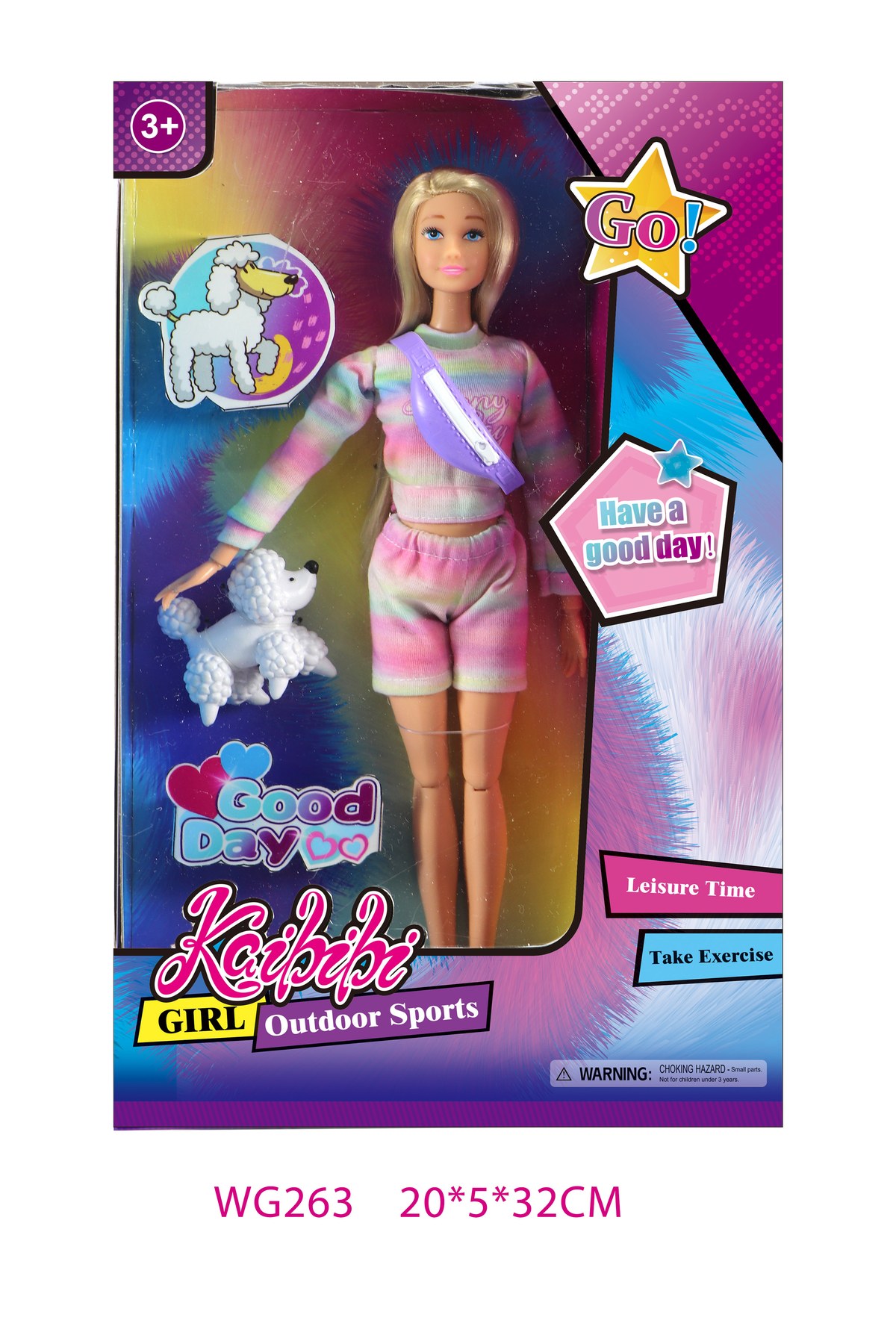 11.5 Inch Kaibibi Doll Outdoor Fashion Collection WG263