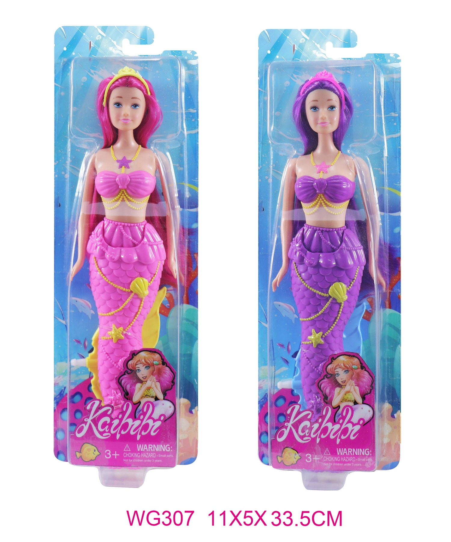 11.5 Inch Kaibibi Mermaid Doll WG307