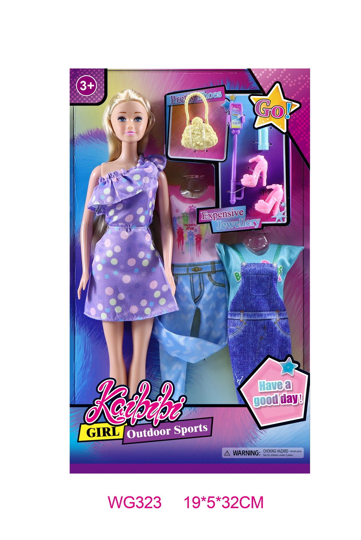 11.5 inch Kaibibi Doll Fashion Series WG323