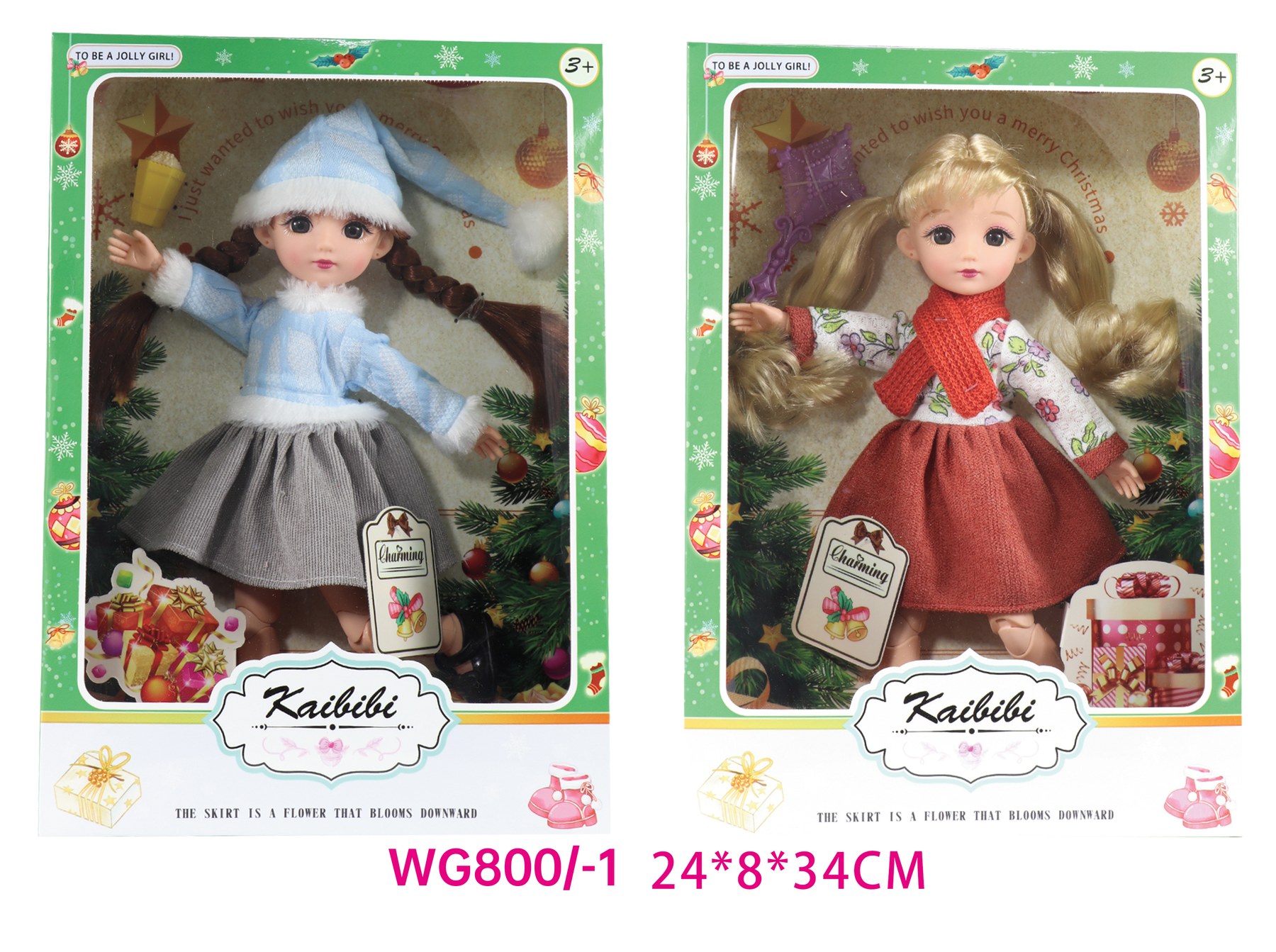 12 Inch Kaibibi Doll Winter Wear Series Style A WG800/-1