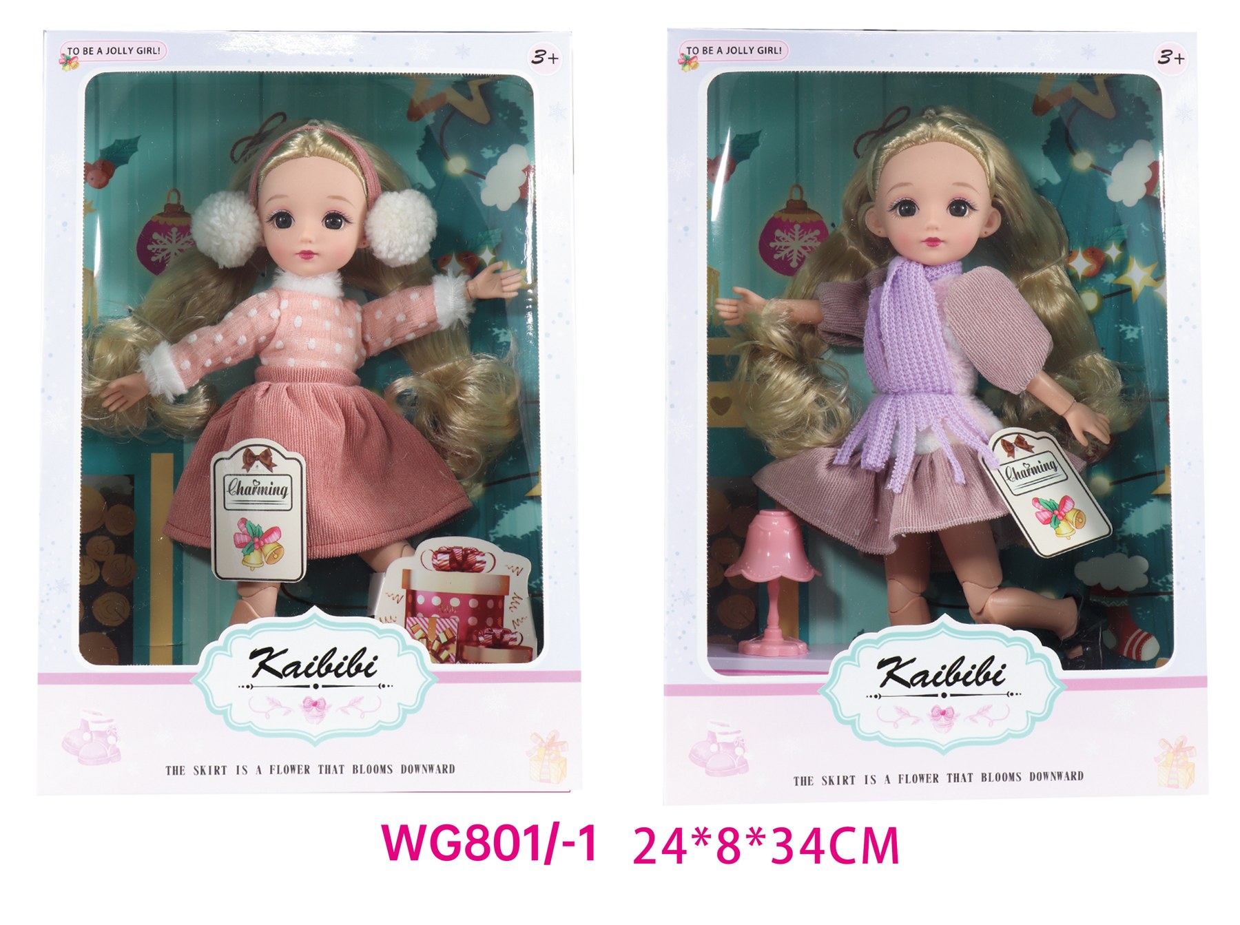 12 Inch Kaibibi Doll Winter Wear Series Style B WG801/-1