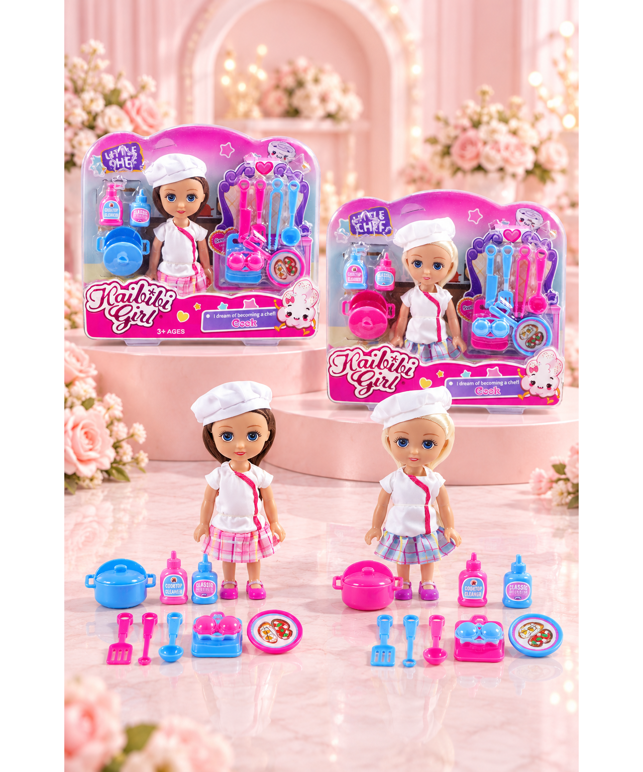 Kaibibi Girl 6'' Dolls