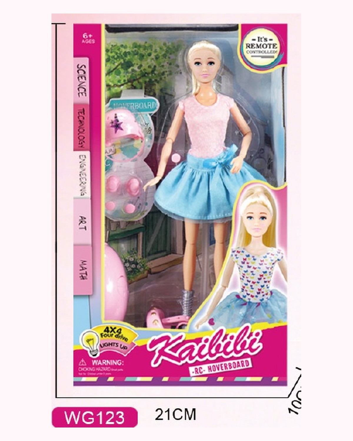 Kaibibi 2.4GHz R/C Fashion Doll Scooter — WG123